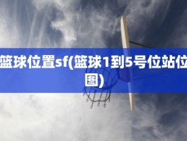 篮球位置sf(篮球1到5号位站位图)