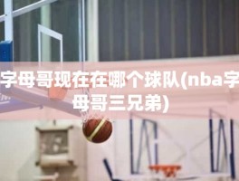 字母哥现在在哪个球队(nba字母哥三兄弟)