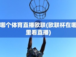 哪个体育直播欧联(欧联杯在哪里看直播)