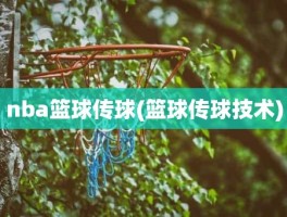 nba篮球传球(篮球传球技术)