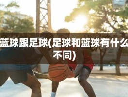 篮球跟足球(足球和篮球有什么不同)