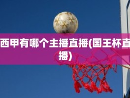 西甲有哪个主播直播(国王杯直播)