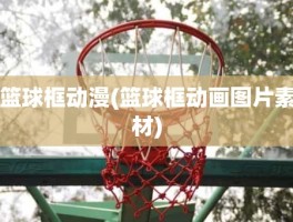 篮球框动漫(篮球框动画图片素材)