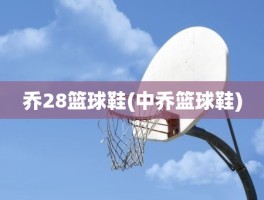 乔28篮球鞋(中乔篮球鞋)