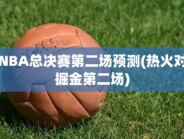 NBA总决赛第二场预测(热火对掘金第二场)