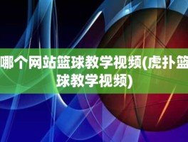 哪个网站篮球教学视频(虎扑篮球教学视频)