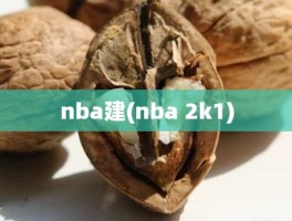 nba建(nba 2k1)