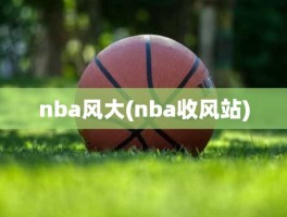 nba风大(nba收风站)