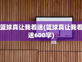 篮球真让我着迷(篮球真让我着迷600字)