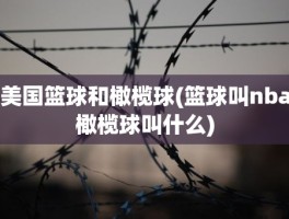 美国篮球和橄榄球(篮球叫nba橄榄球叫什么)