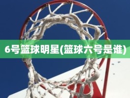 6号篮球明星(篮球六号是谁)