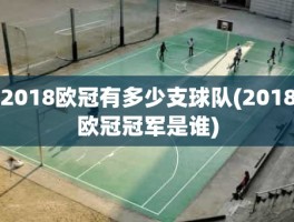 2018欧冠有多少支球队(2018欧冠冠军是谁)