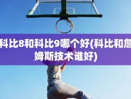 科比8和科比9哪个好(科比和詹姆斯技术谁好)