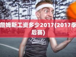 詹姆斯工资多少2017(2017季后赛)