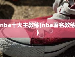 nba十大主教练(nba著名教练)