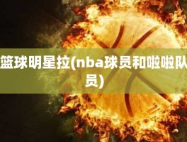 篮球明星拉(nba球员和啦啦队员)