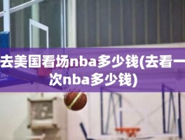 去美国看场nba多少钱(去看一次nba多少钱)