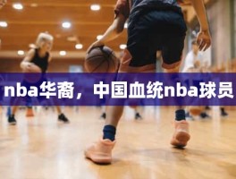 nba华裔，中国血统nba球员