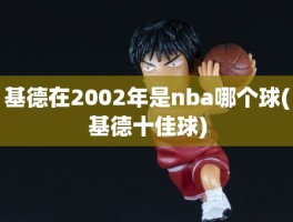 基德在2002年是nba哪个球(基德十佳球)