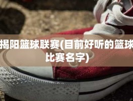 揭阳篮球联赛(目前好听的篮球比赛名字)