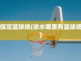 保定篮球场(徐水哪里有篮球场)