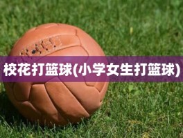 校花打篮球(小学女生打篮球)