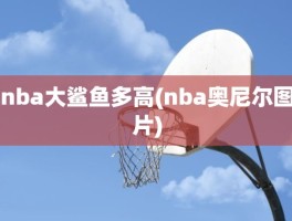 nba大鲨鱼多高(nba奥尼尔图片)