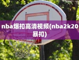 nba爆扣高清视频(nba2k20暴扣)