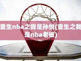 重生nba之我是孙悦(重生之我是nba老板)