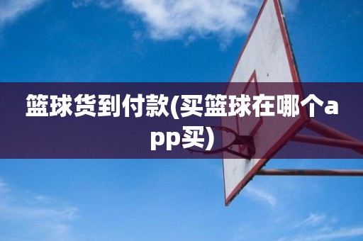 篮球货到付款(买篮球在哪个app买) 篮球货到付款(买篮球在哪个app买)