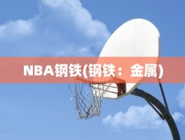 NBA钢铁(钢铁：金属)
