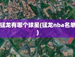 猛龙有哪个球星(猛龙nba名单)