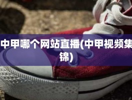 中甲哪个网站直播(中甲视频集锦)