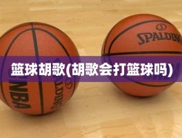 篮球胡歌(胡歌会打篮球吗)