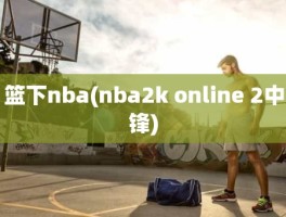 篮下nba(nba2k online 2中锋)