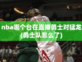 nba哪个台在直播勇士对猛龙(勇士队怎么了)