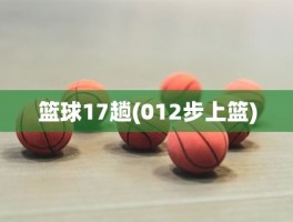 篮球17趟(012步上篮)
