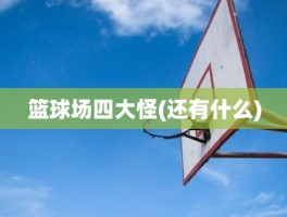 篮球场四大怪(还有什么)