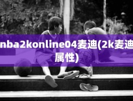 nba2konline04麦迪(2k麦迪属性)