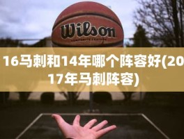 16马刺和14年哪个阵容好(2017年马刺阵容)