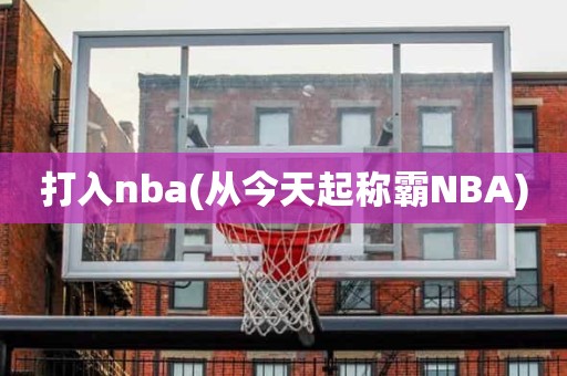 打入nba(从今天起称霸NBA) 打入nba(从今天起称霸NBA)