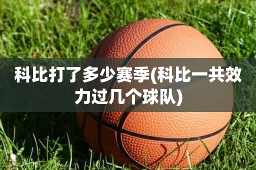 科比打了多少赛季(科比一共效力过几个球队) 科比打了多少赛季(科比一共效力过几个球队)