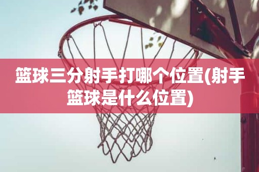 篮球三分射手打哪个位置(射手篮球是什么位置) 篮球三分射手打哪个位置(射手篮球是什么位置)