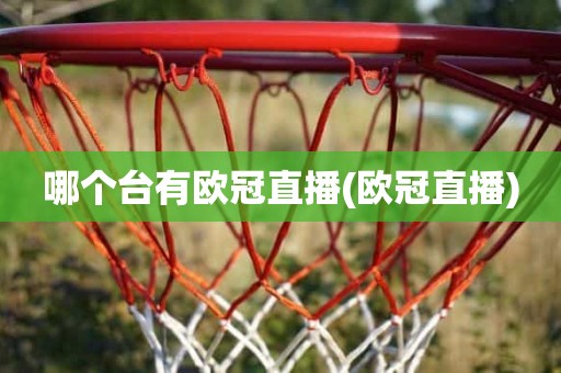 哪个台有欧冠直播(欧冠直播) 哪个台有欧冠直播(欧冠直播)