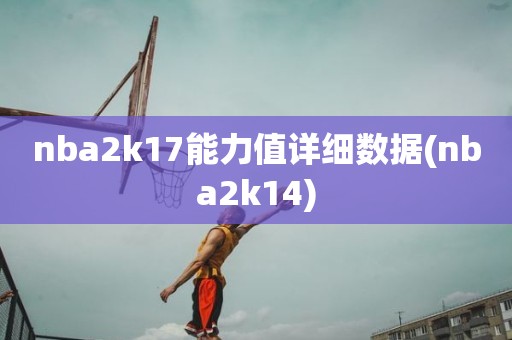 nba2k17能力值详细数据(nba2k14) nba2k17能力值详细数据(nba2k14)