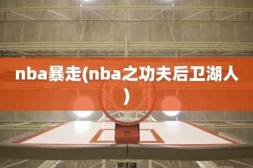 nba暴走(nba之功夫后卫湖人) nba暴走(nba之功夫后卫湖人)