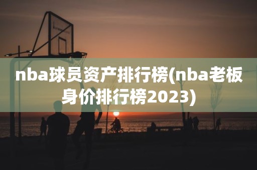 nba球员资产排行榜(nba老板身价排行榜2023) nba球员资产排行榜(nba老板身价排行榜2023)