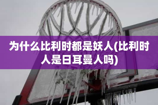 为什么比利时都是妖人(比利时人是日耳曼人吗) 为什么比利时都是妖人(比利时人是日耳曼人吗)
