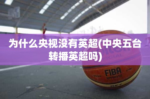 为什么央视没有英超(中央五台转播英超吗) 为什么央视没有英超(中央五台转播英超吗)